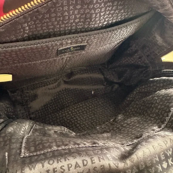 Kate Spade Wilson Road Poppy backpack larger size - needs TLC - Picture 16 of 16